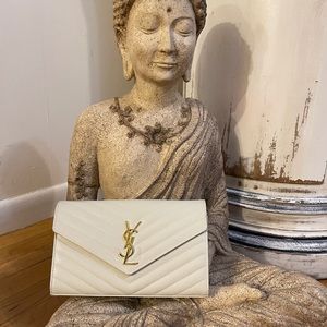 YSL WOC in Creme Beige